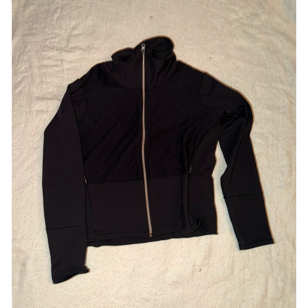 CALIA Carrie Underwood Womens Medium Black Full Zip Athletic Jacket Stretch
